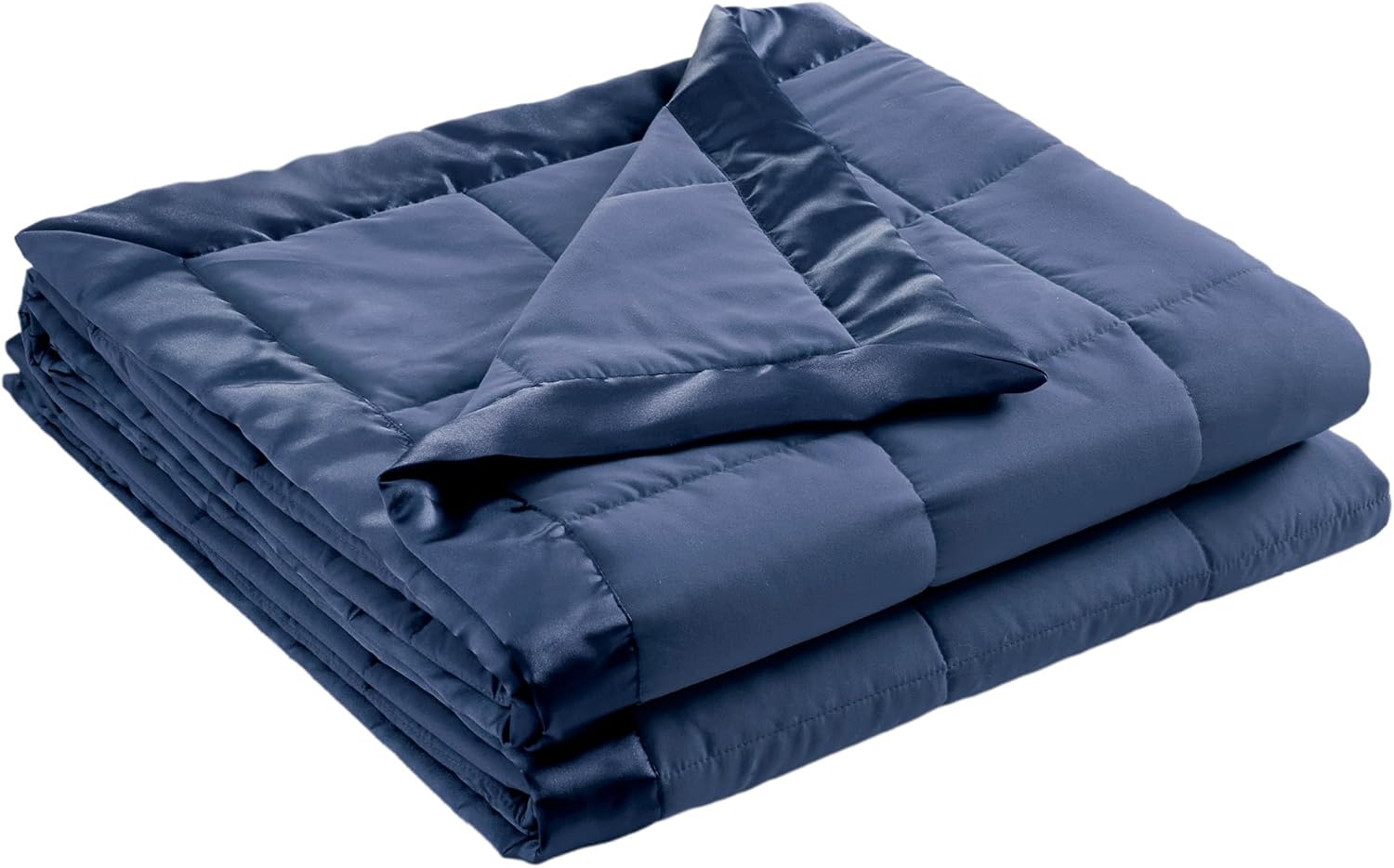 Lightweight Down Alternative Blanket with Moisture-Wicking – All Season Bed Cover with Satin Trim