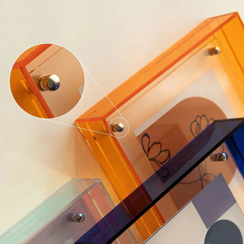 Acrylic Display Frame for Floating Photos