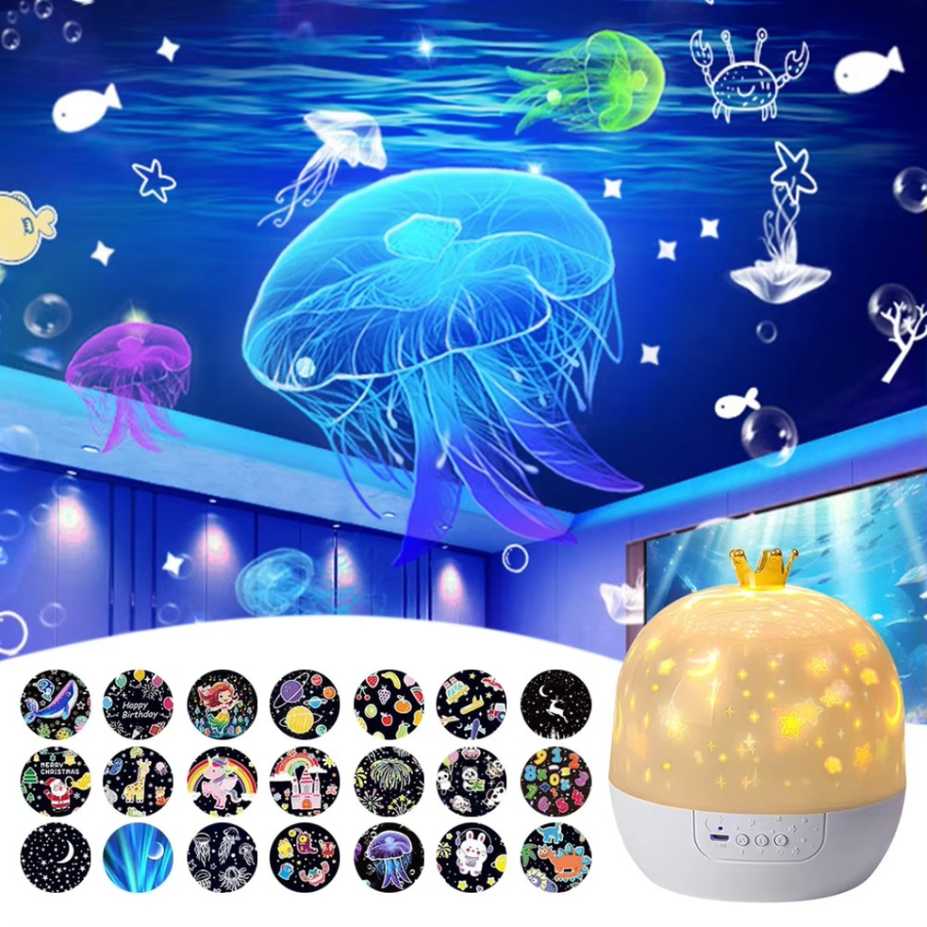 Celestial Dream Projector: Night Light for Kids' Relaxation
