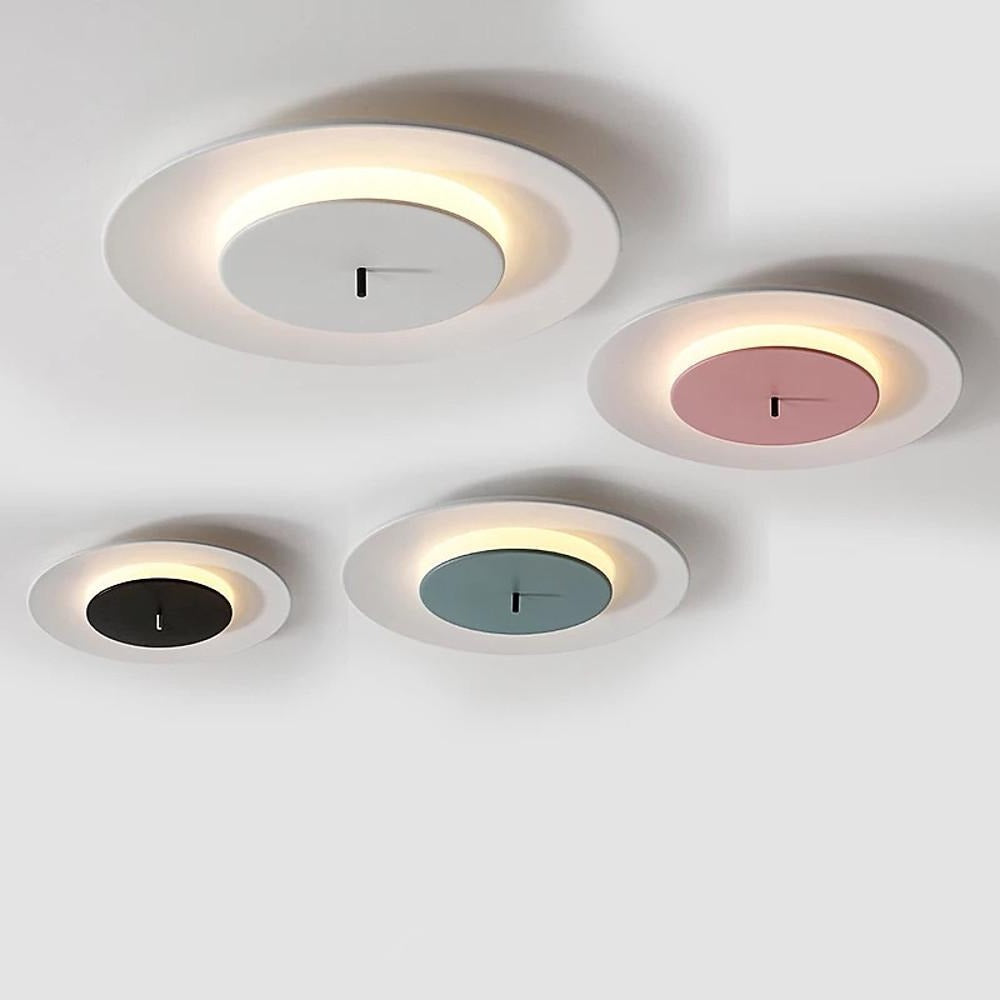 2 Circles Modern Taavita Flush Mount Ceiling Lights Hanging Light