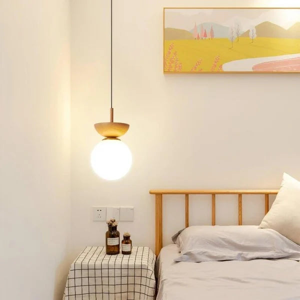 Lumos Aura Pendant Light – Stylish Wooden Designs for Any Room