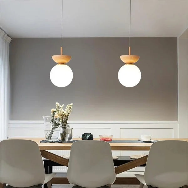Lumos Aura Pendant Light – Stylish Wooden Designs for Any Room