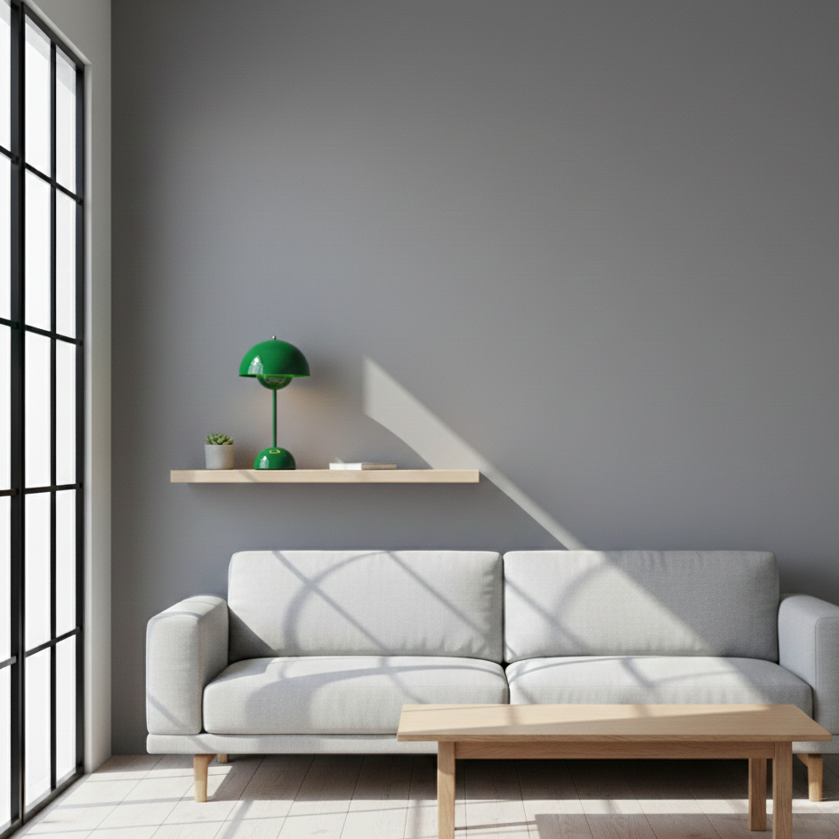 Scandinavian Table Lamp with Dimming Feature