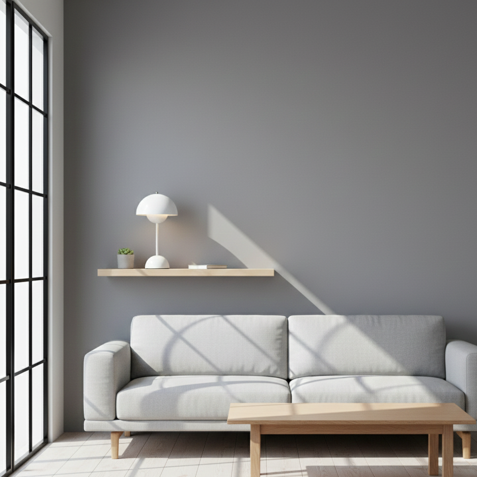 Scandinavian Table Lamp with Dimming Feature