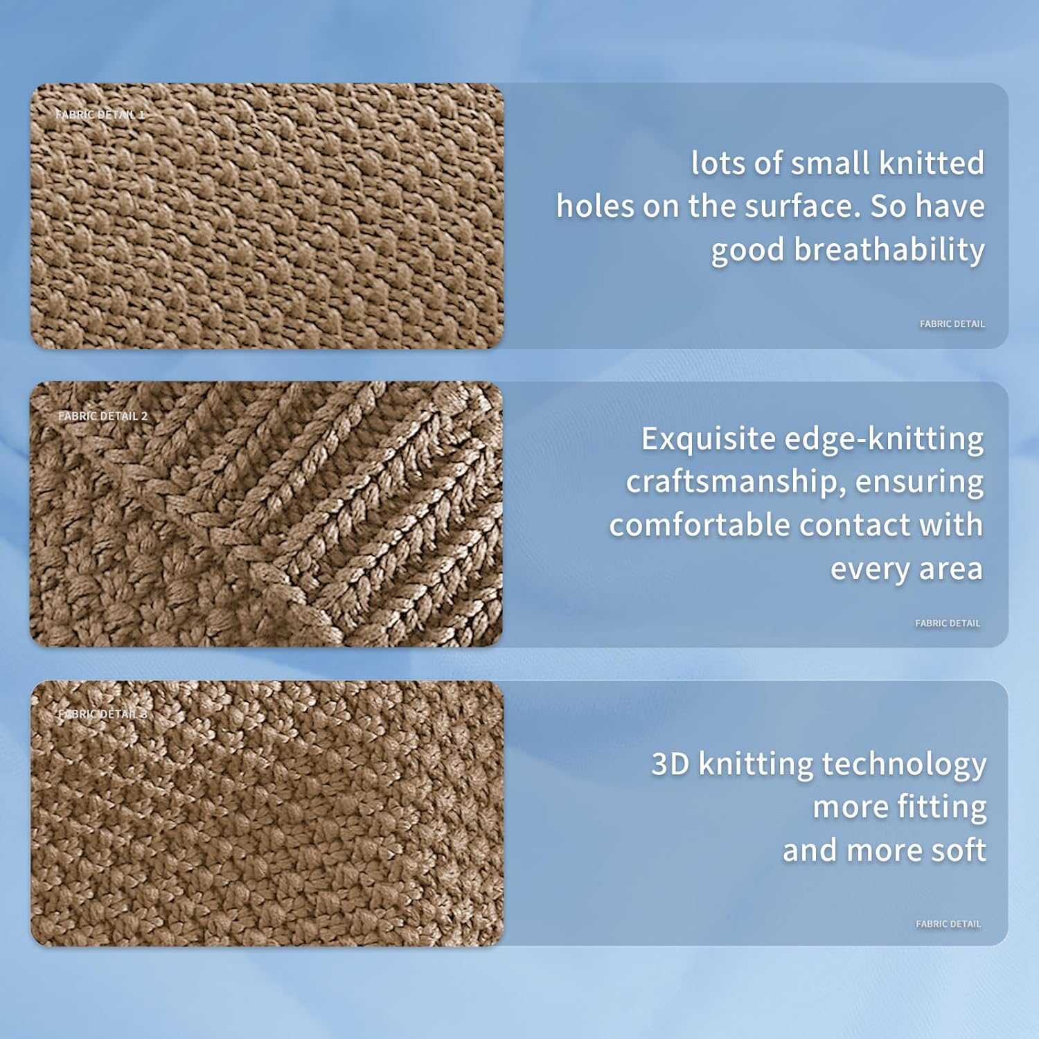 Soft Knitted Weighted Blanket with Cooling Microfiber for Year-Round Comfort
