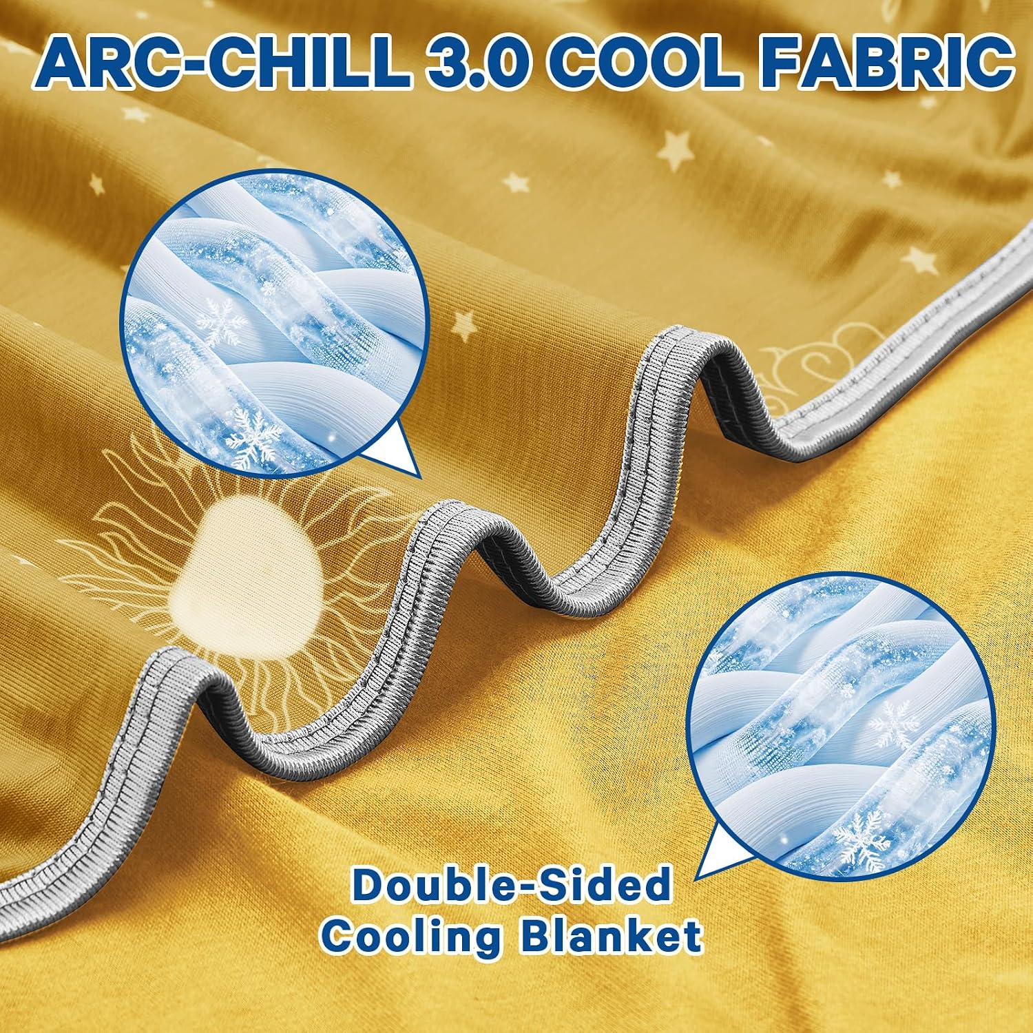 Lightweight Summer Cooling Blanket – Reversible Fabric for Travel and Comfort