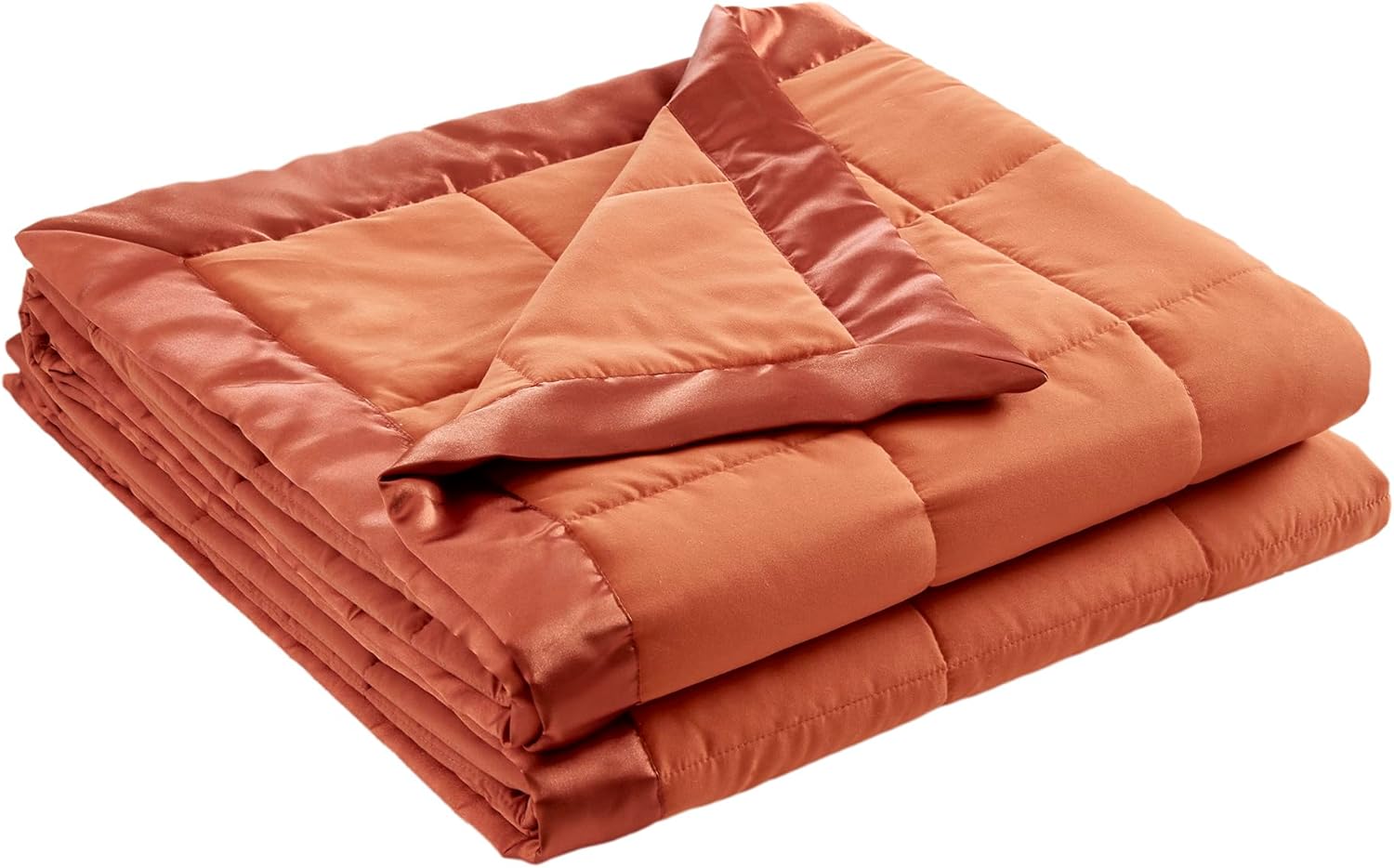 Lightweight Down Alternative Blanket with Moisture-Wicking – All Season Bed Cover with Satin Trim