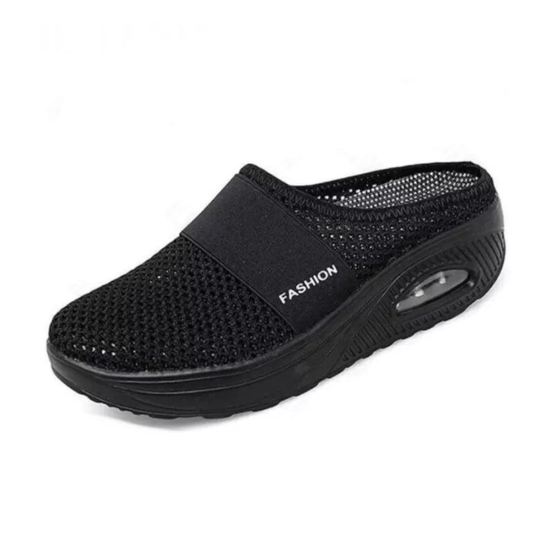 Orthopedic Slip-On Shoes | Air-Cushioned Sole & Breathable Knit Upper | Arch Support & Comfortable Fit