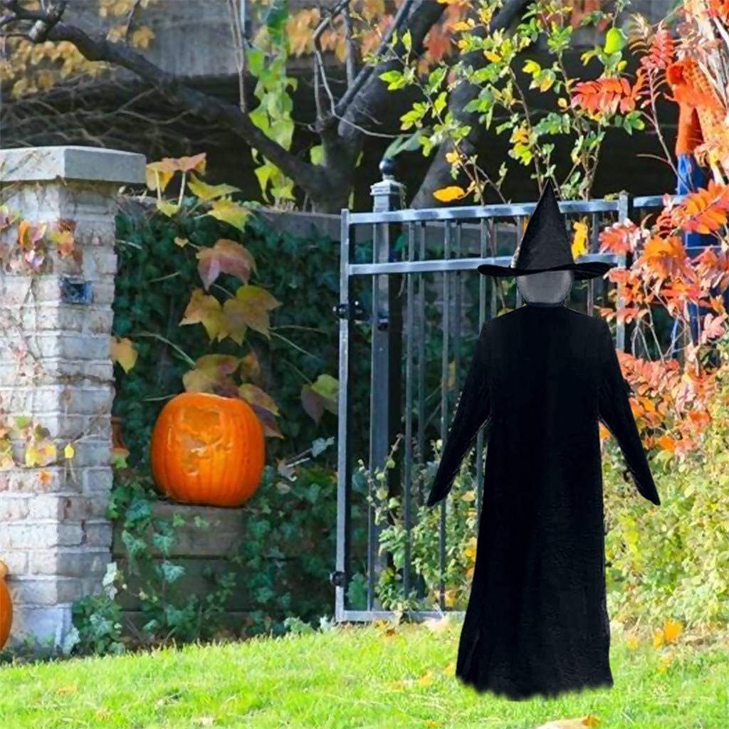 Illuminated Witch Yard Stake - Halloween Decoration for Witches