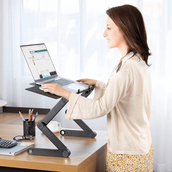 Ergonomic Adjustable Laptop Stand for Enhanced Comfort