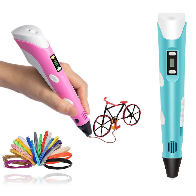 Creative 3D Drawing Pen for Kids with Eco-Friendly Filament Set