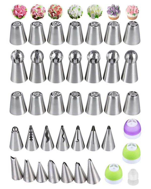 Piping Tips for Cake Decoration