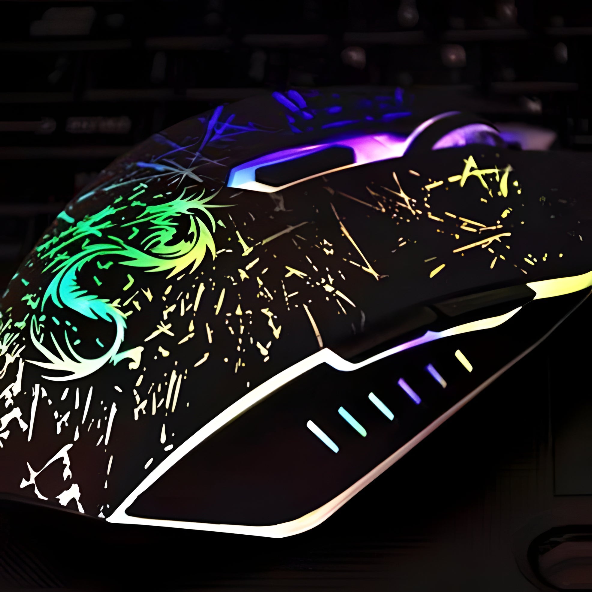 Inferno Blaze Gaming Mouse - 3200 DPI Precision