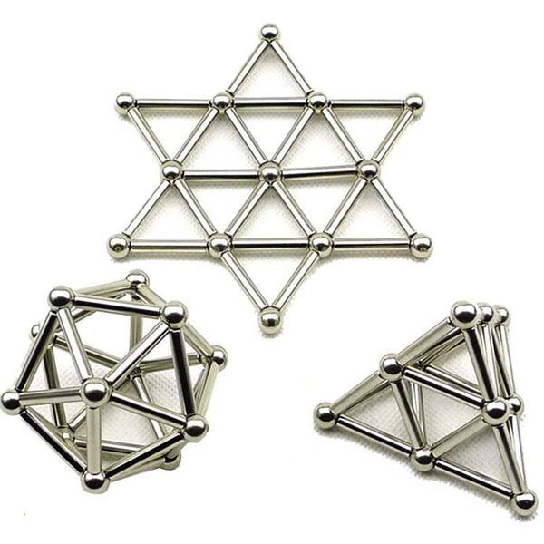 Building Toys Set with Magnetic Balls and Sticks for Creativity
