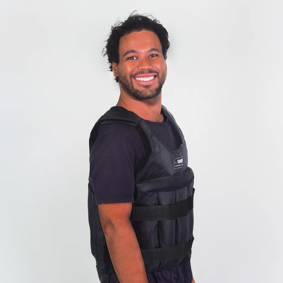 Adjustable 110 lb Fitness Weighted Vest for Enhanced Workouts
