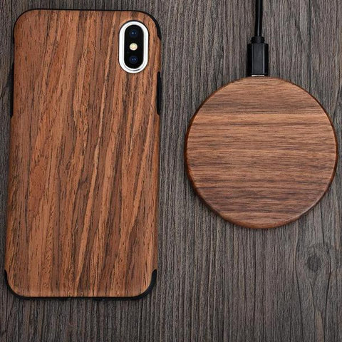 Wooden Wireless Charger for Quick Charging