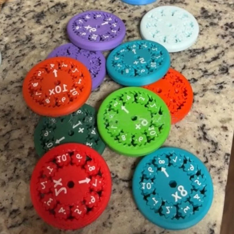 Fidget Spinners for Math Facts Practice