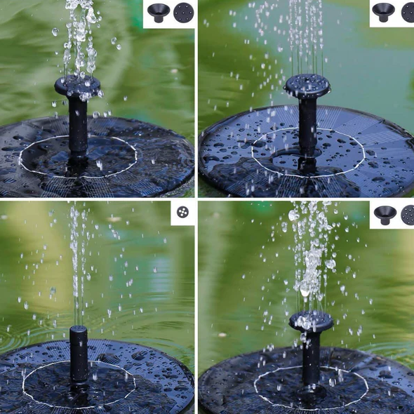 Garden Fountain Pump Powered by Solar Energy