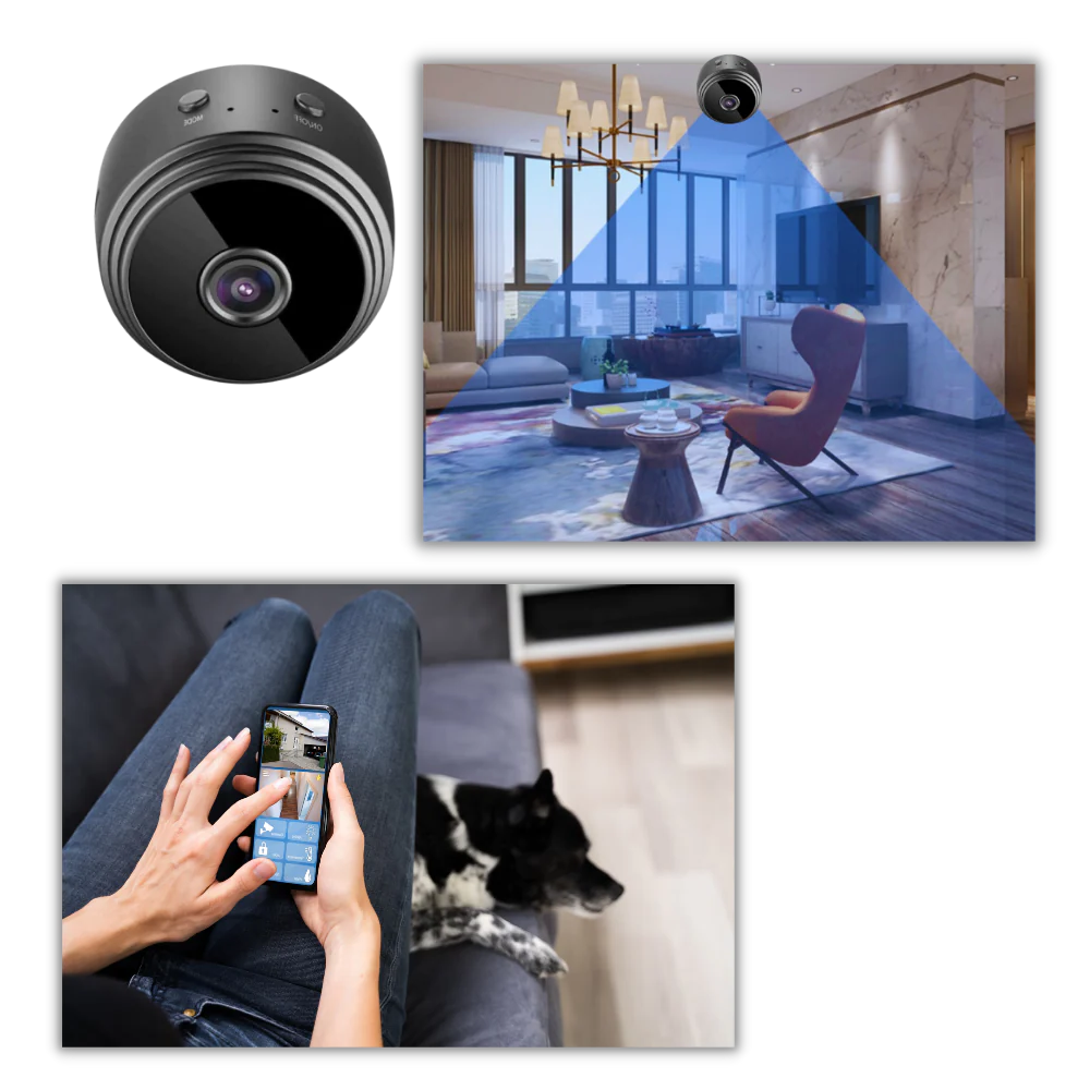 Compact Cordless Security Camera