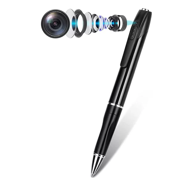 Compact Digital Voice and Video Recorder Pen for Business Meetings 1080P