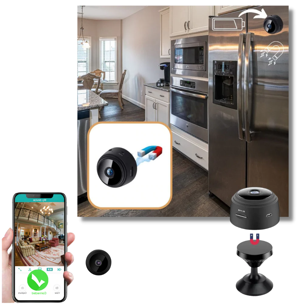 Compact Cordless Security Camera