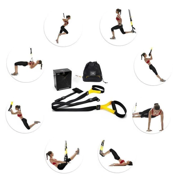 Home Gym Fitness Training Straps for Effective Workouts