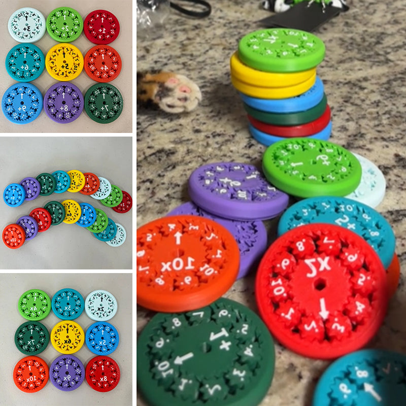 Fidget Spinners for Math Facts Practice