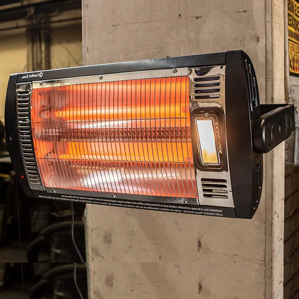 Infrared Patio Heater for Outdoor Use – Wall Mounted Electric Unit