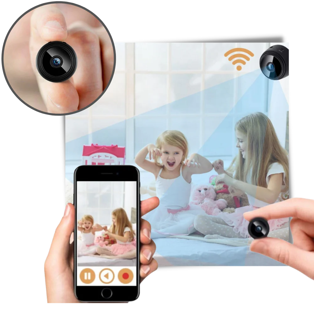 Compact Cordless Security Camera