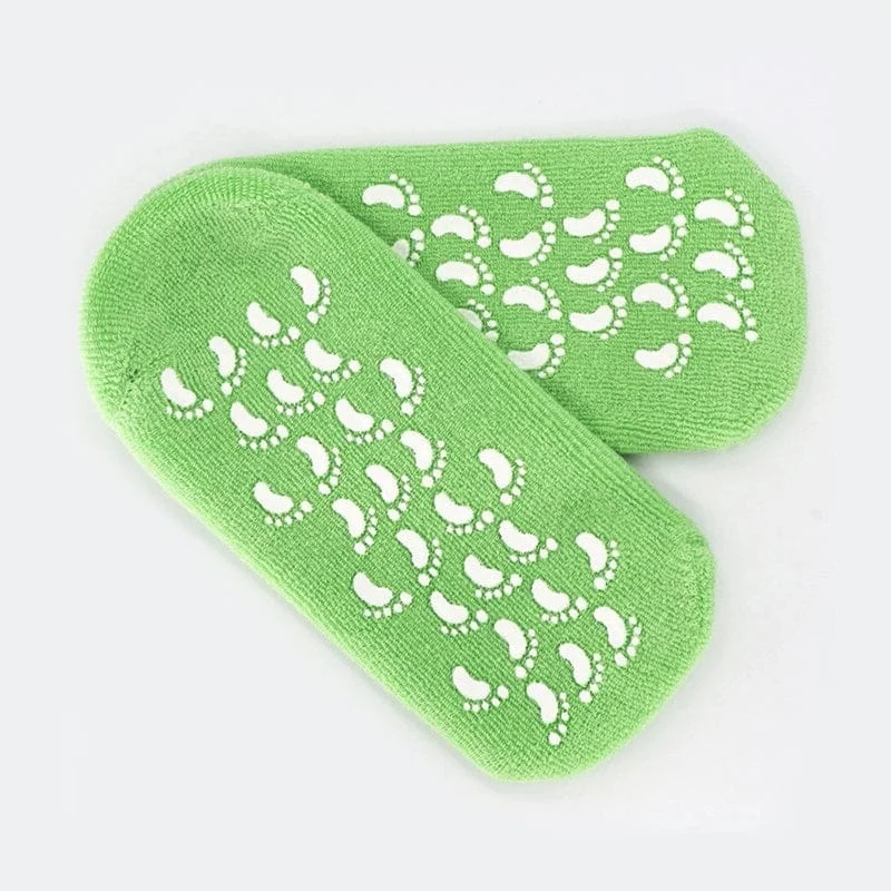 Spa Gel Lined Moisturizing Foot Socks
