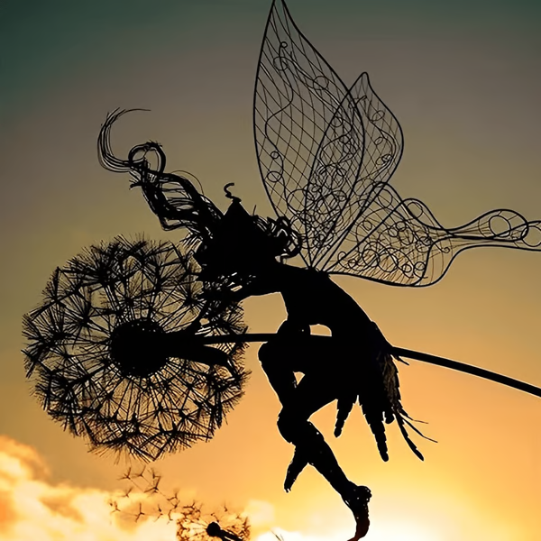 Metal Garden Statues – Enchanting Fairy Designs