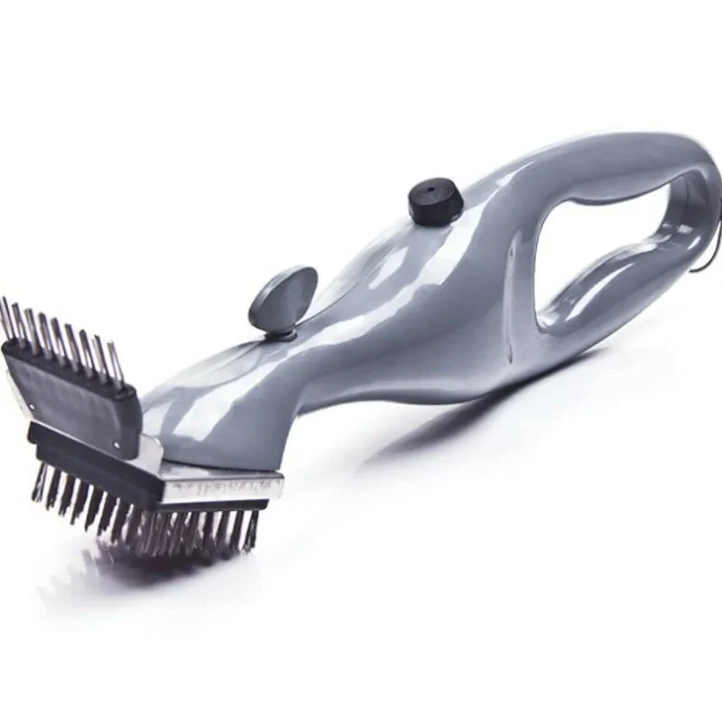 Outdoor BBQ Cleaning Brush with Steam for Charcoal Grills