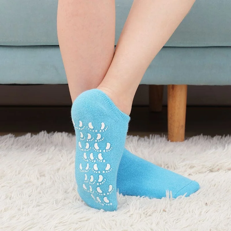 Spa Gel Lined Moisturizing Foot Socks