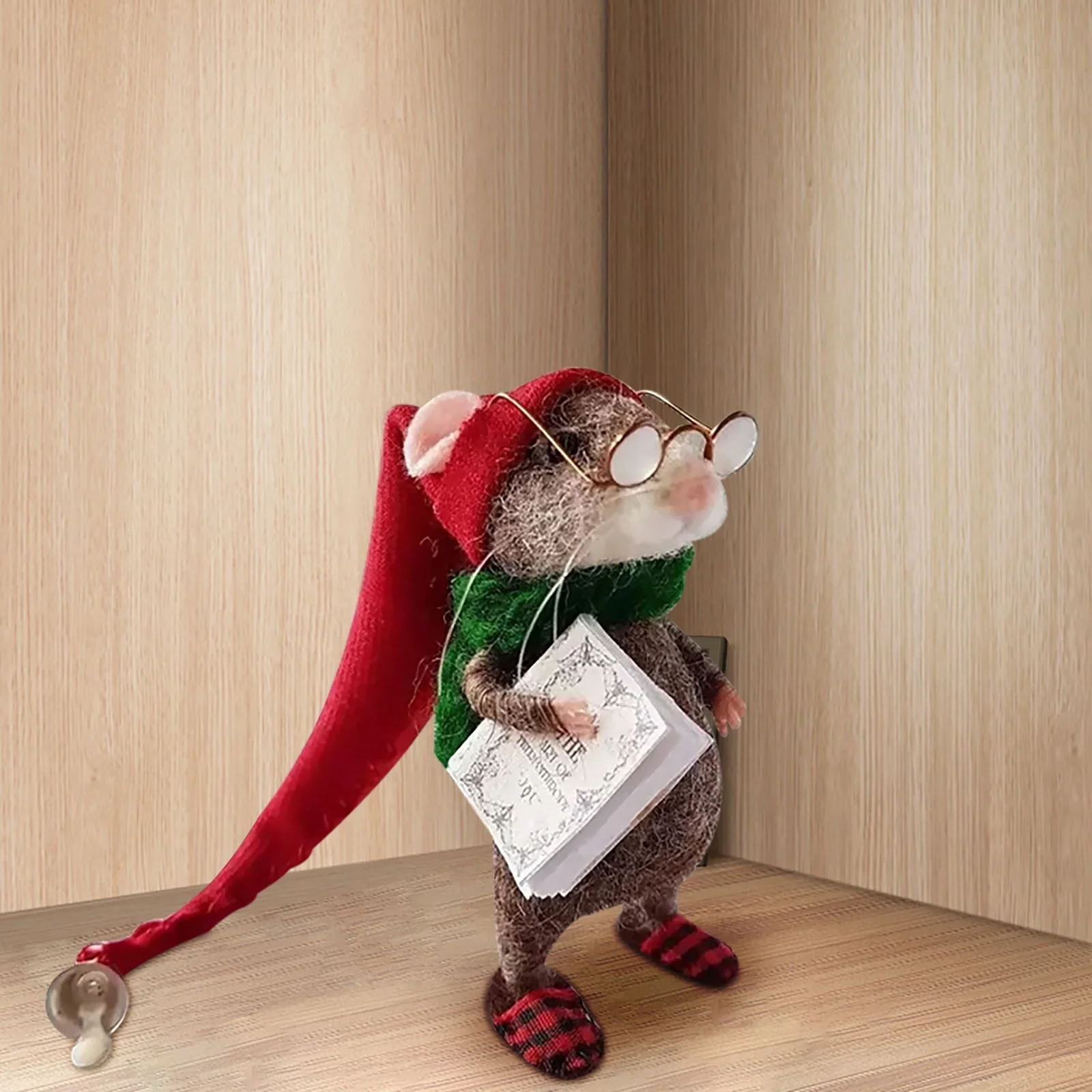 DIY Craft Kit for Adorable Handmade Needle Felted Mouse