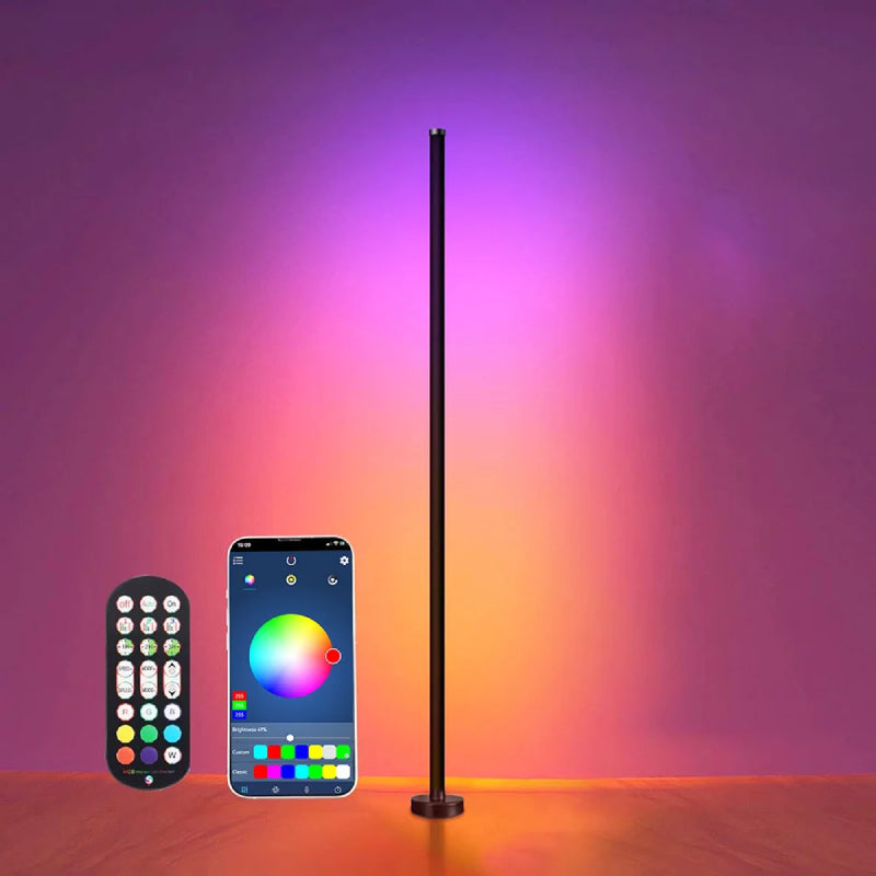 LED Floor Lamp with Smart Features