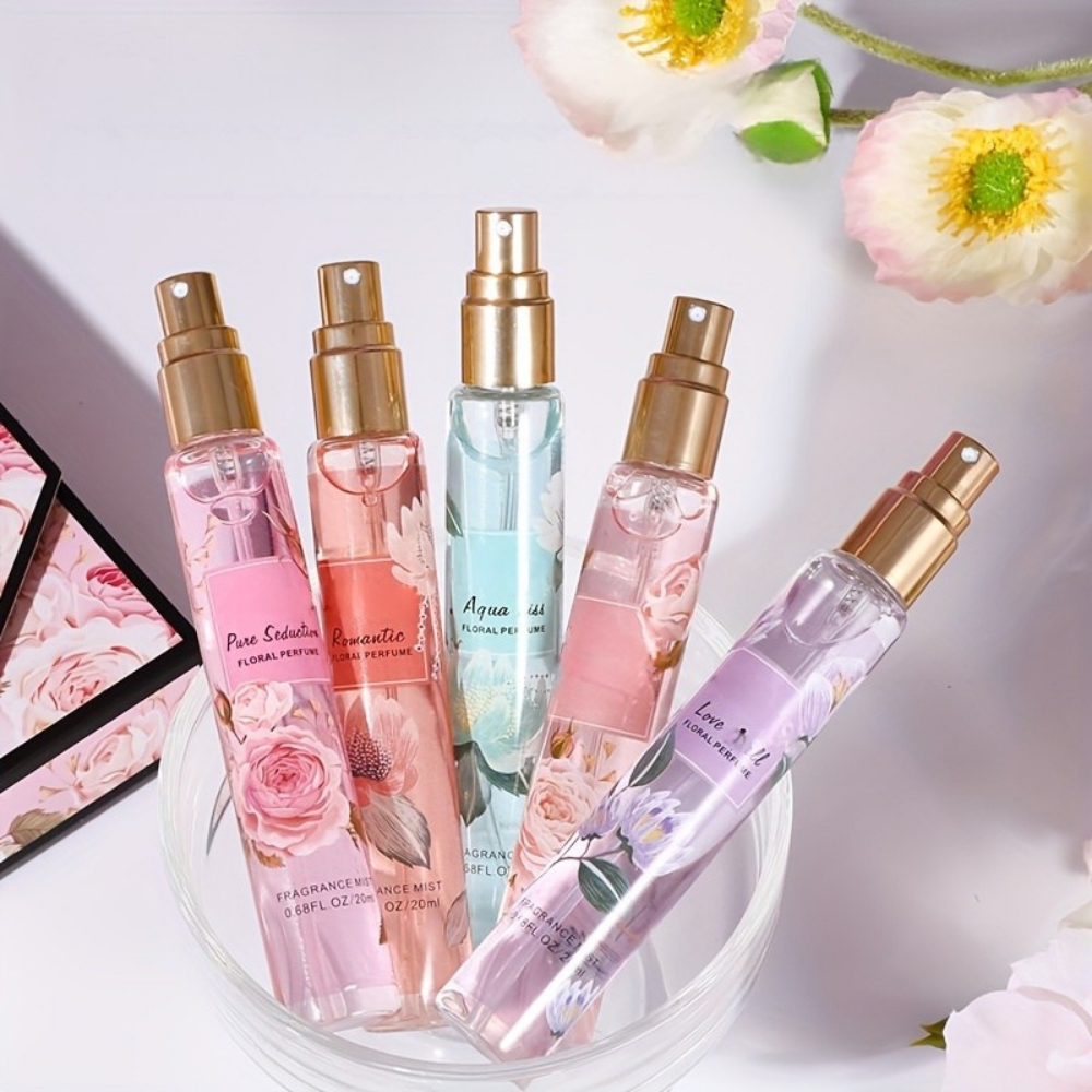Charming Floral Mini Perfume Collection for Mom