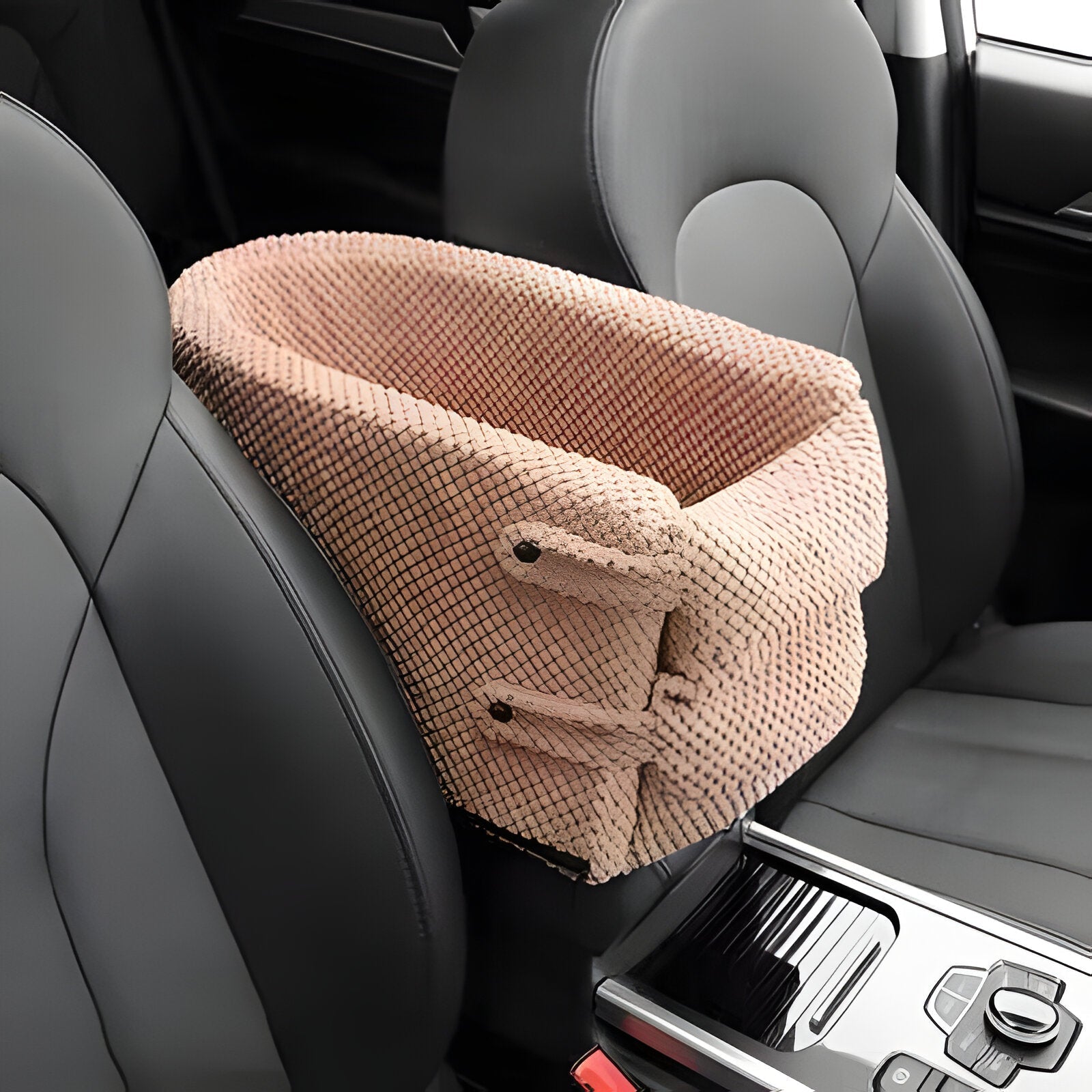 Compact Pet Car Seat for Small Dogs and Cats