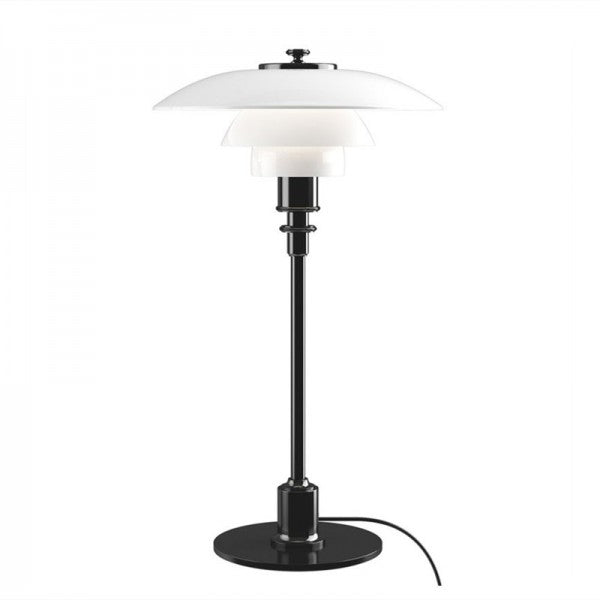 RadiantSphere Contemporary Multi-Tier Metal Table Lamp