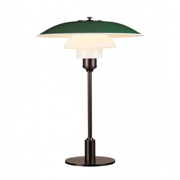 RadiantSphere Contemporary Multi-Tier Metal Table Lamp