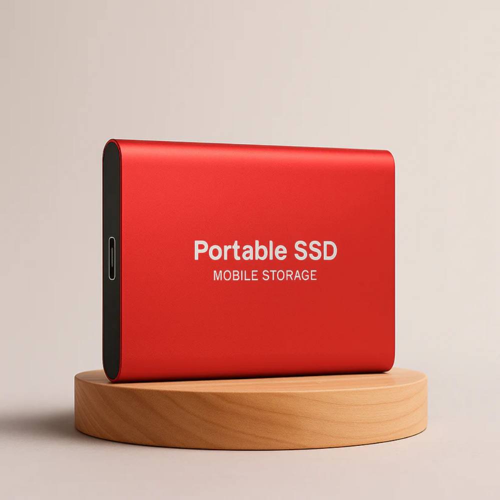Ultra-Fast External SSD with USB-C for Seamless Storage