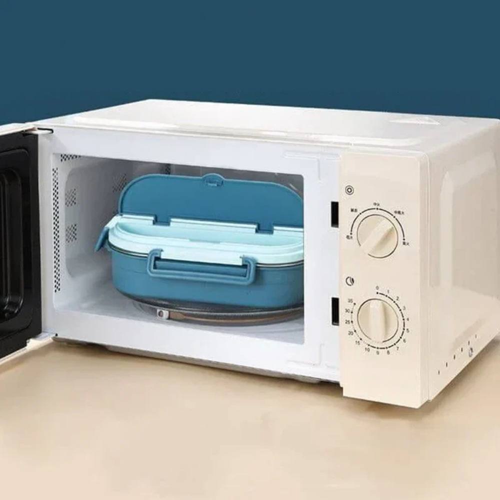 Smart Insulated Meal Carrier with Stainless Steel Dividers