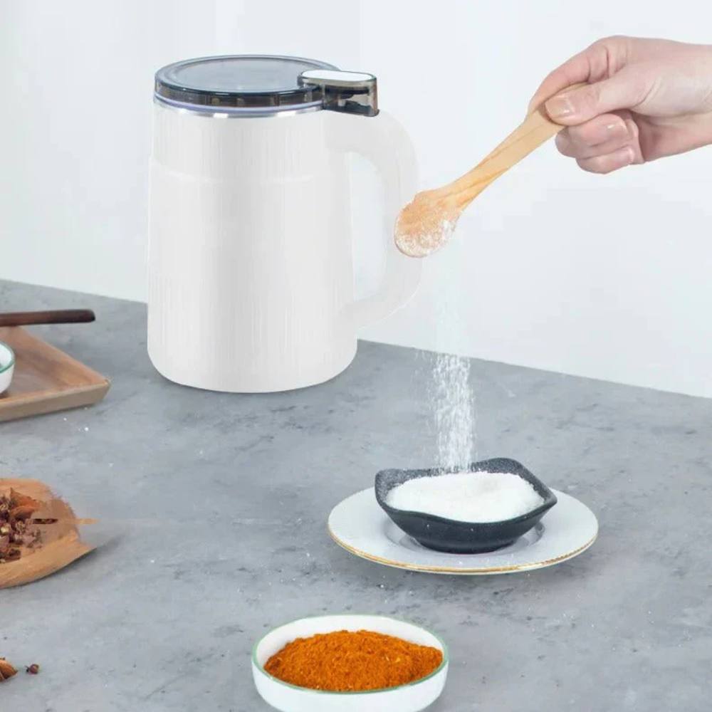 Compact Electric Grain Grinder for Homemade Flour