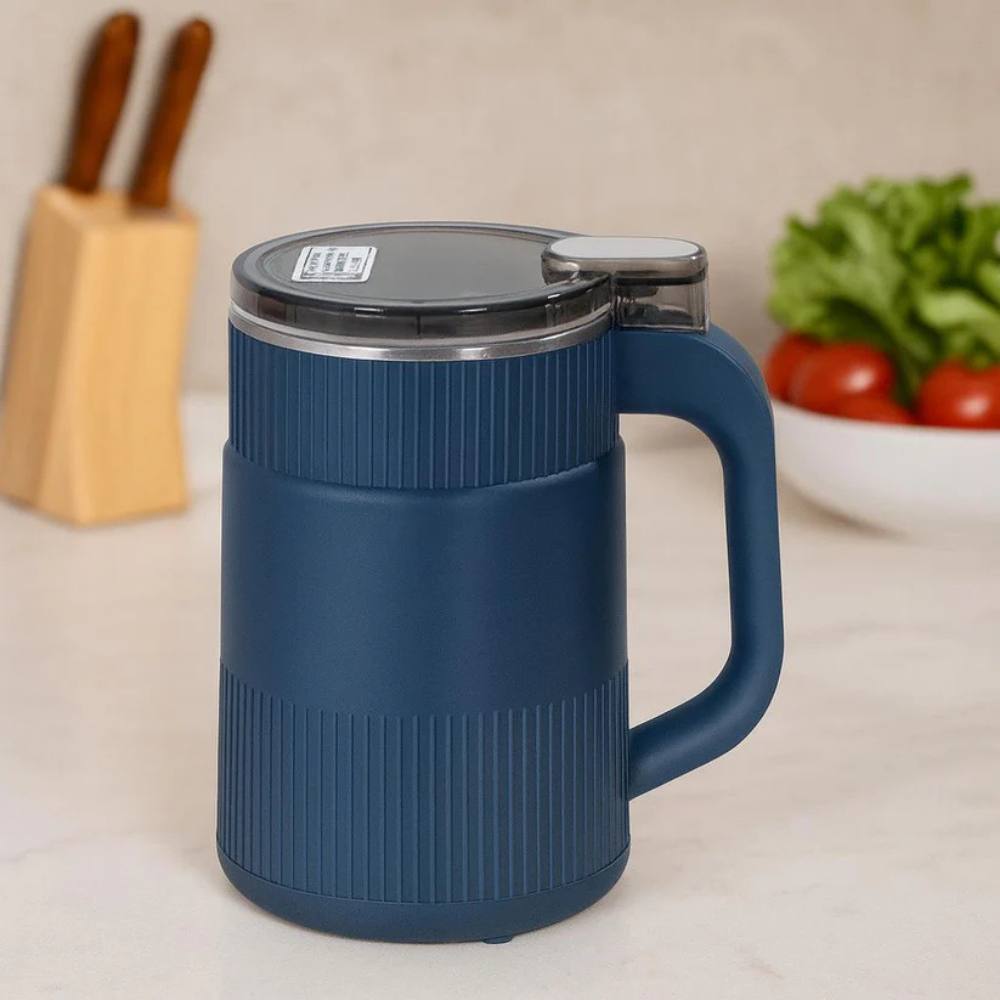 Compact Electric Grain Grinder for Homemade Flour