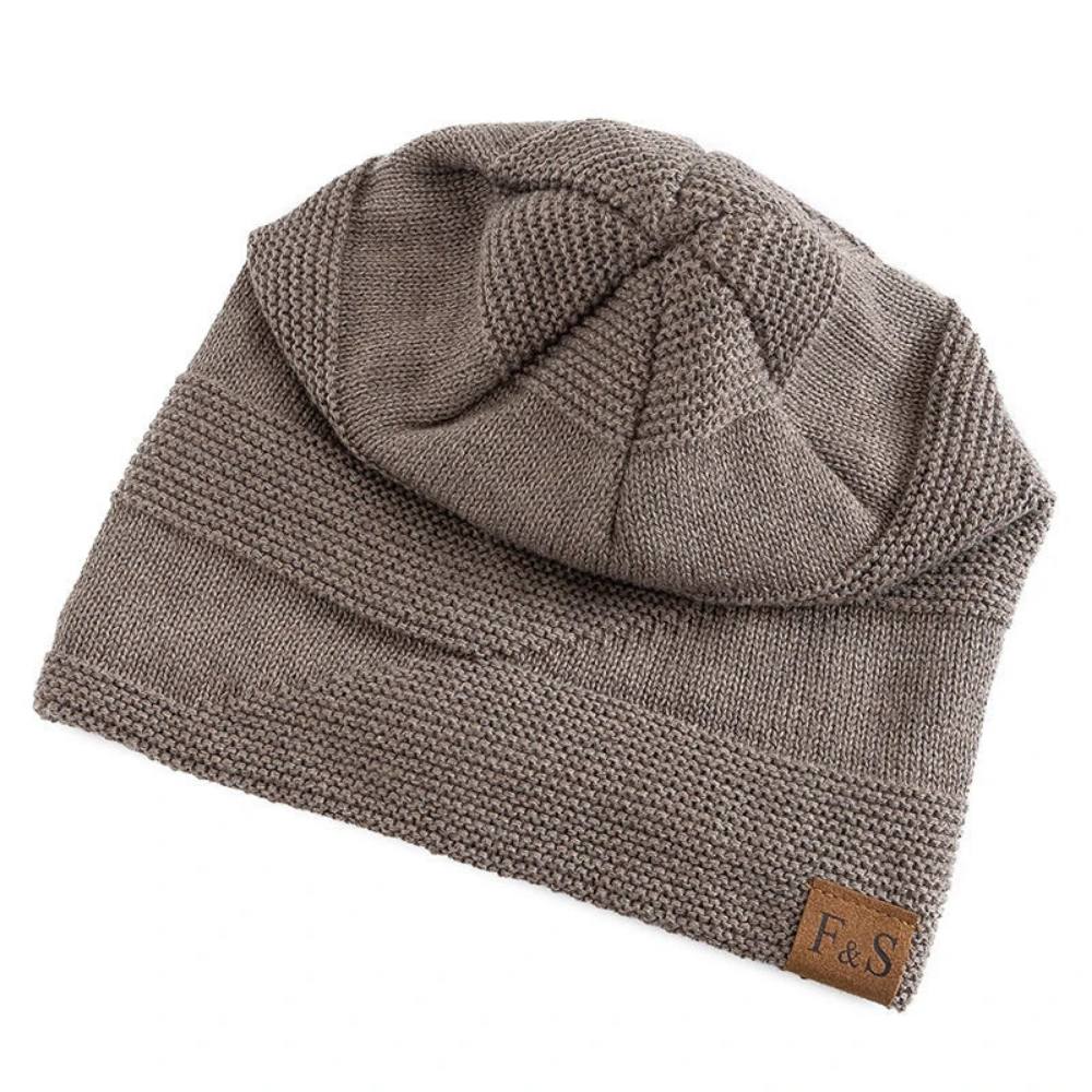 ChillGuard Slouch Hat for Men - Cozy Knit Beanie for Winter