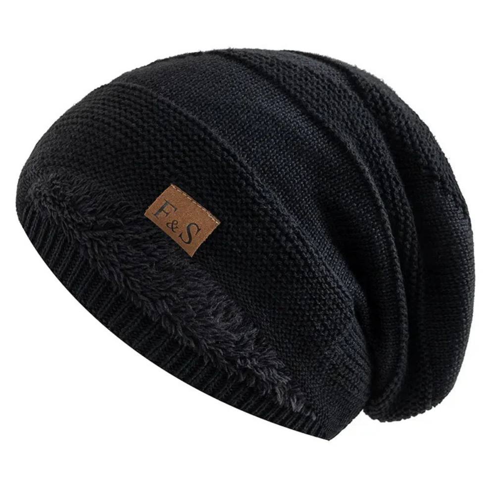 ChillGuard Slouch Hat for Men - Cozy Knit Beanie for Winter