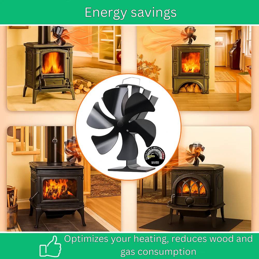 HeatWave Fan: Enhance Comfort with Silent Warmth Distribution