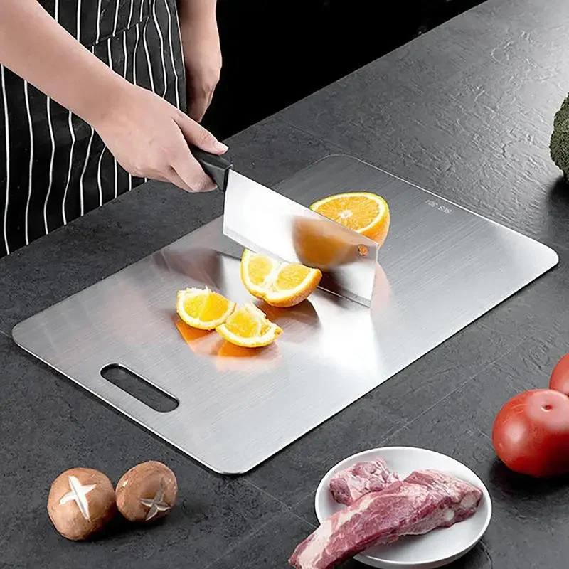 Titanium Fusion Cutting Board for a Healthier Kitchen