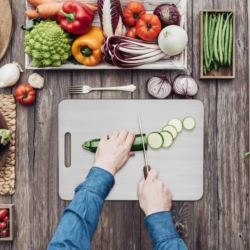 Titanium Fusion Cutting Board for a Healthier Kitchen