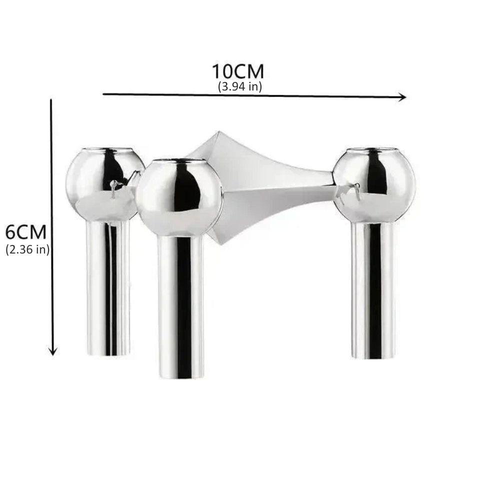 Sleek Geometric Candle Holder – A Modern Touch for Your Home