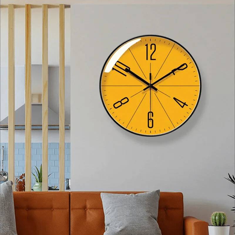 Sleek Scandinavian Style Wall Clock